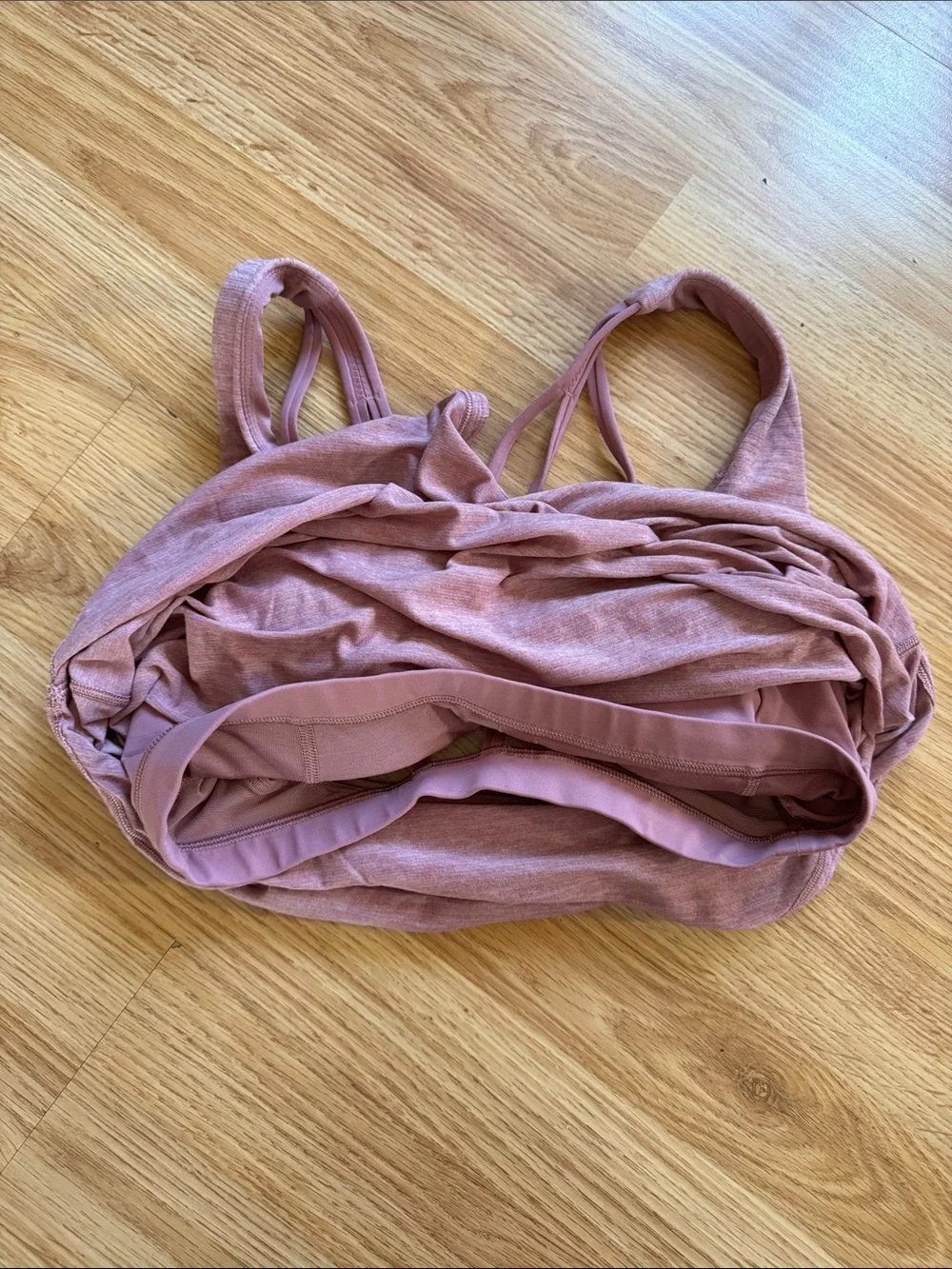 Mauve Lululemon Strappy Tank Top ✨ size 8